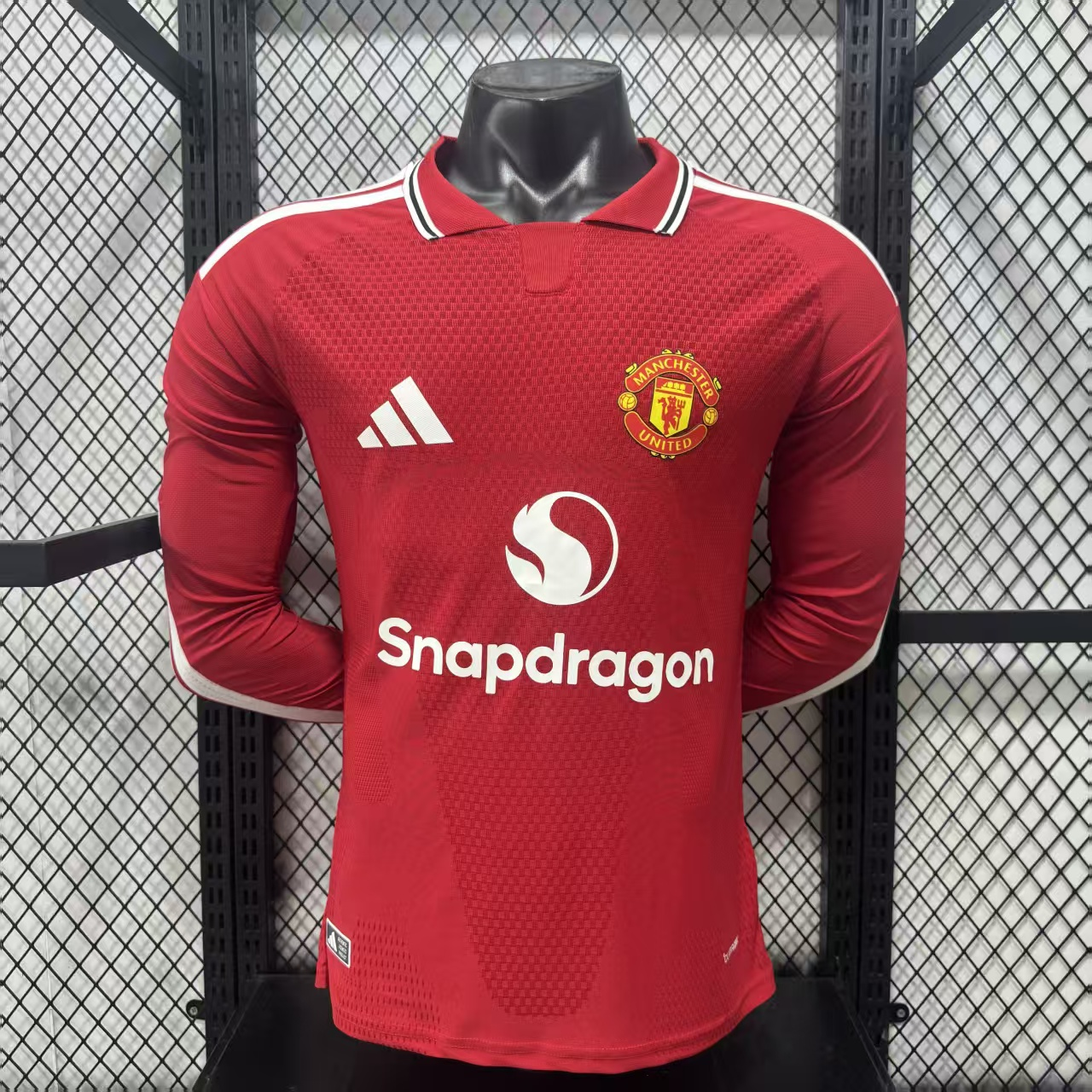 26-27 Manchester United Home Long Sleeve Jersey 5A Quality
