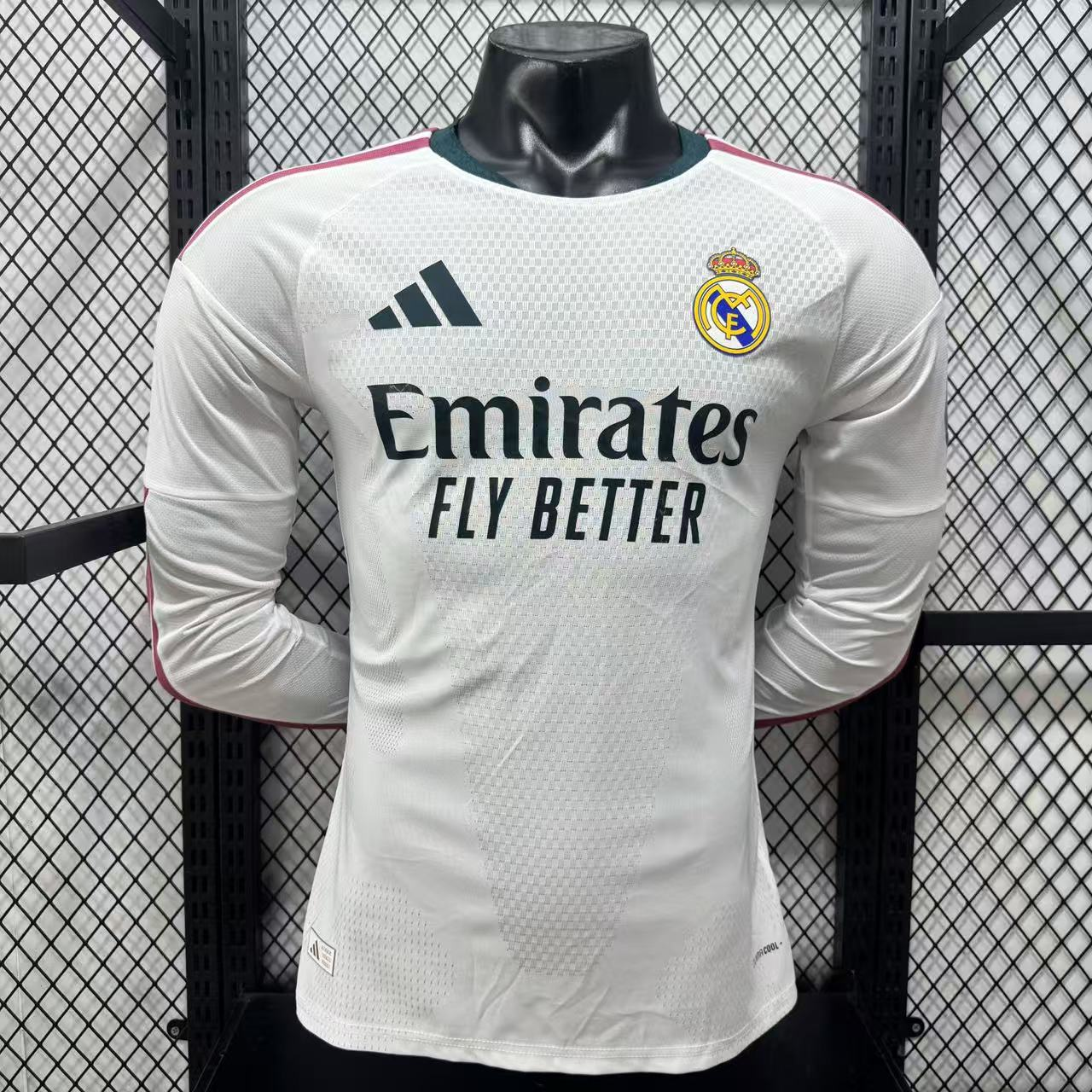 26-27 Real Madrid Home Long Sleeve Jersey 5A Quality