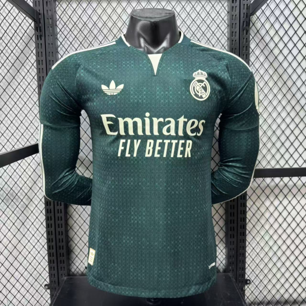 26-27 Real Madrid Away Long Sleeve Jersey 5A Quality