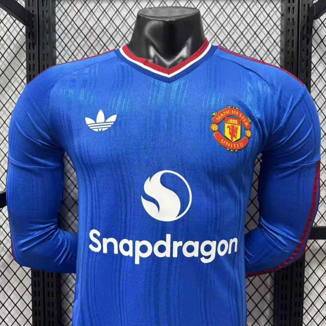 26-27 Manchester United Away Long Sleeve Jersey 5A Quality - 图片 3