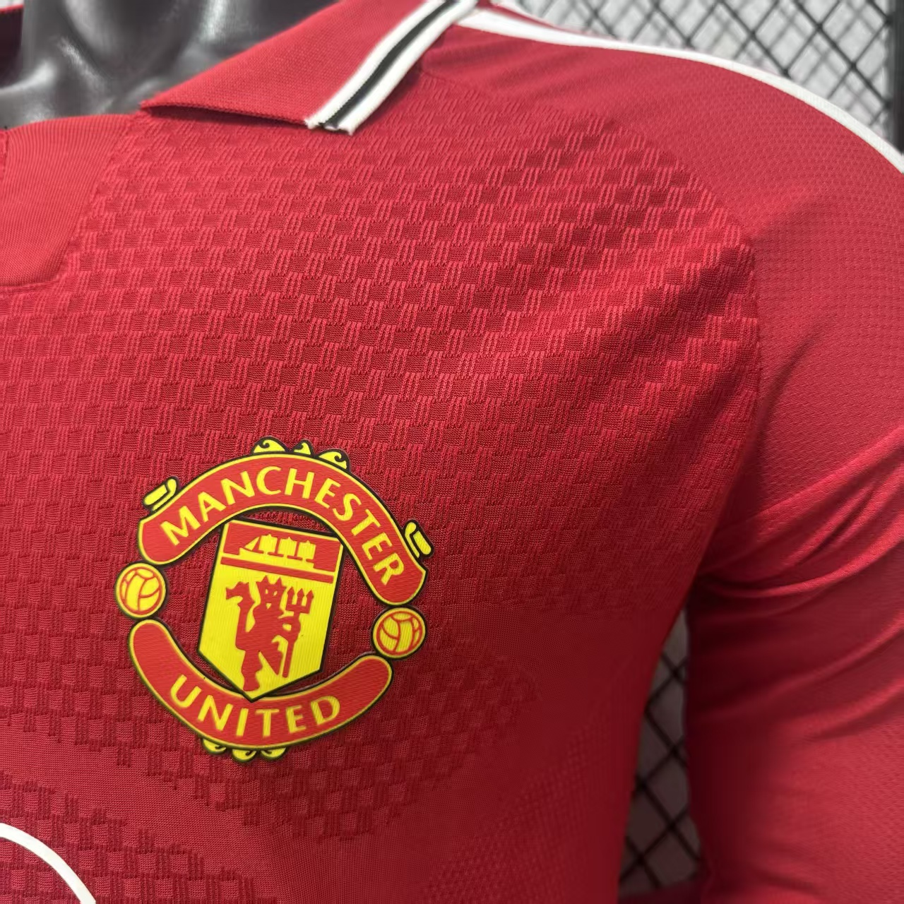 26-27 Manchester United Home Long Sleeve Jersey 5A Quality - 图片 5