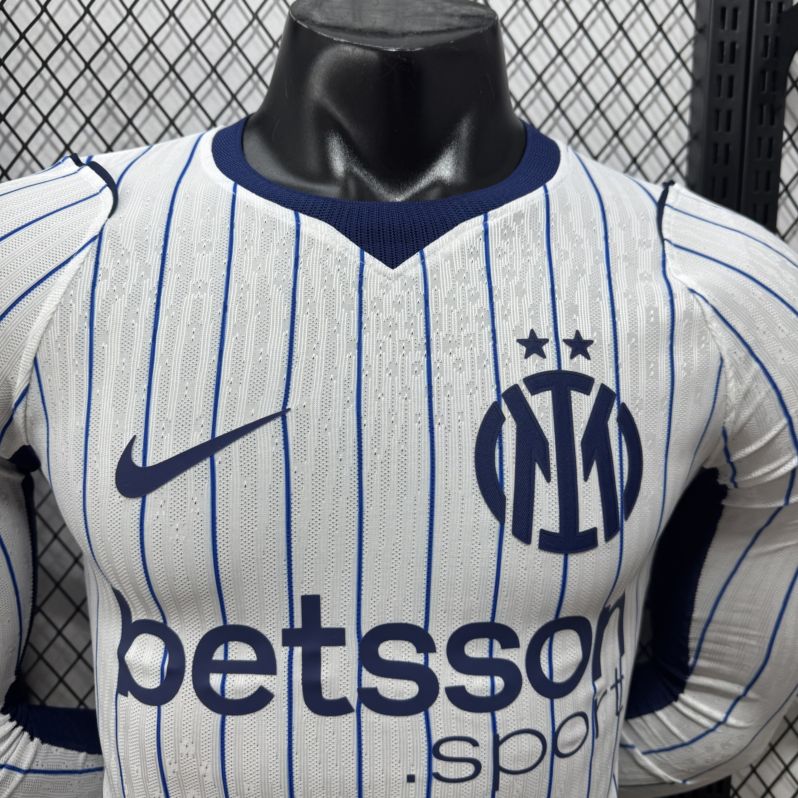 26-27 Inter Milan Away Long Sleeve Jersey 5A Quality - 图片 3