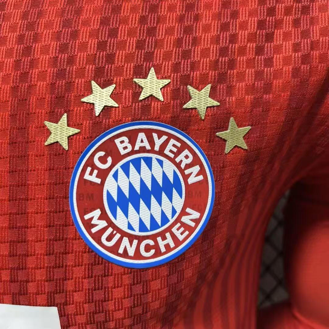 26-27 Bayern Munich Home Long Sleeve Jersey 5A Quality - 图片 5