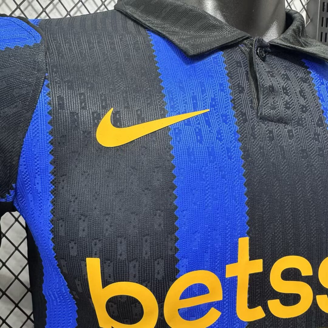 26-27 Inter Milan Home Long Sleeve Jersey 5A Quality - 图片 4