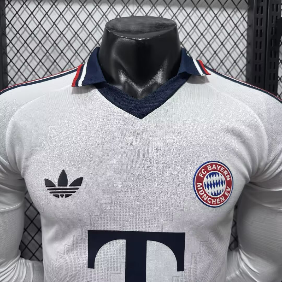 26-27 Bayern Munich Away Long Sleeve Jersey 5A Quality - 图片 3