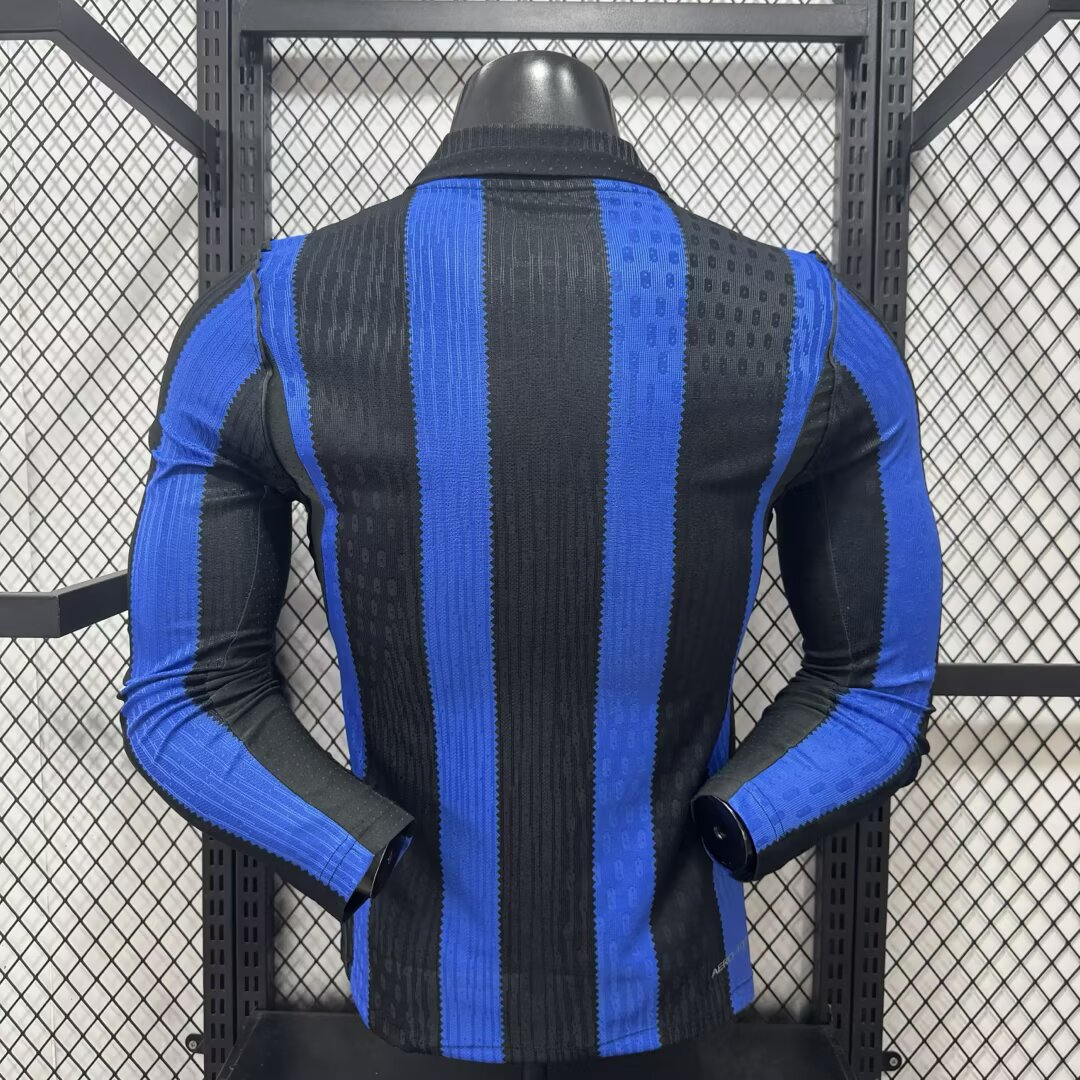 26-27 Inter Milan Home Long Sleeve Jersey 5A Quality - 图片 2
